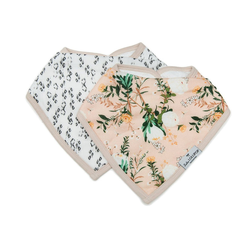 LouLou Lollipop - Muslin Bandana Bib Set - FINAL SALE