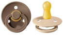 Bibs Pacifier - 2 Pack - Dark Oak / Vanilla