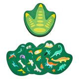 Petit Collage Dinosaur Jumble Game