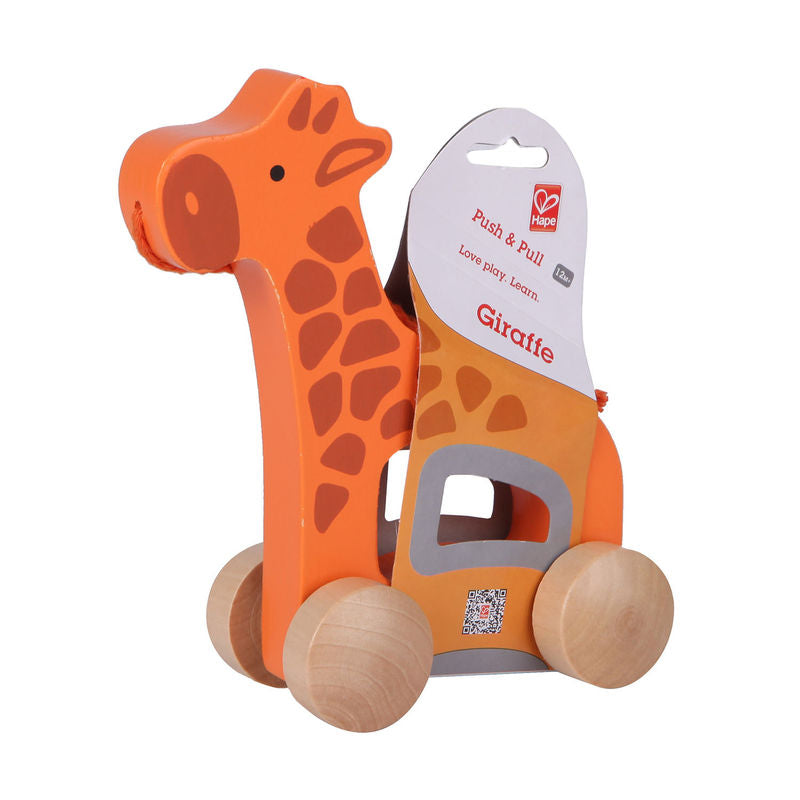 Hape - Push & Pull Giraffe