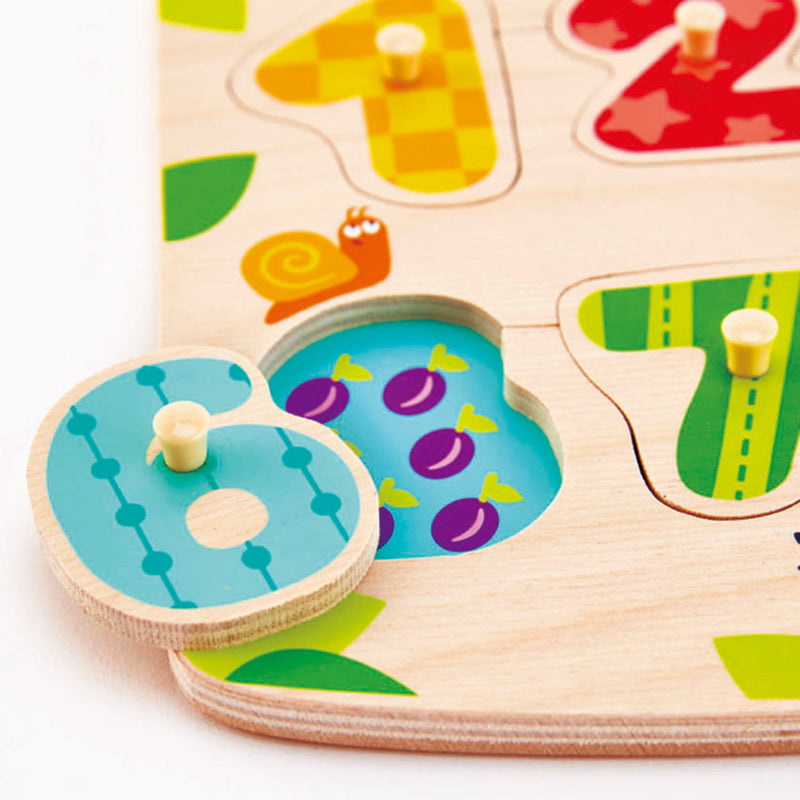 Hape - Number Peg Puzzle