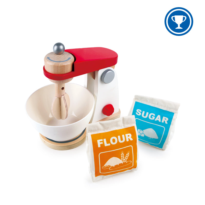 Hape Kid's Wooden Mix & Bake Blender