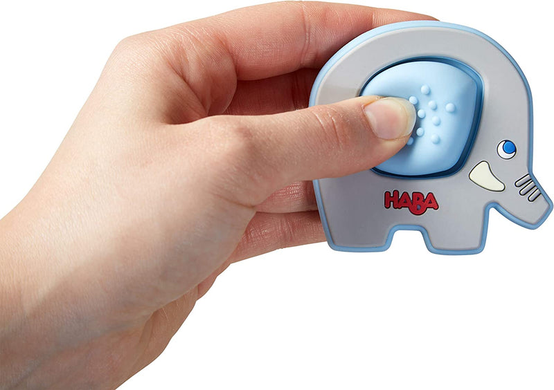 HABA - Popping Elephant Silicone Teething Toy