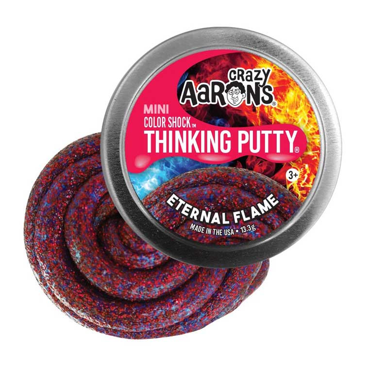 Crazy Aaron Thinking Putty - Mini Putty - Eternal Flame