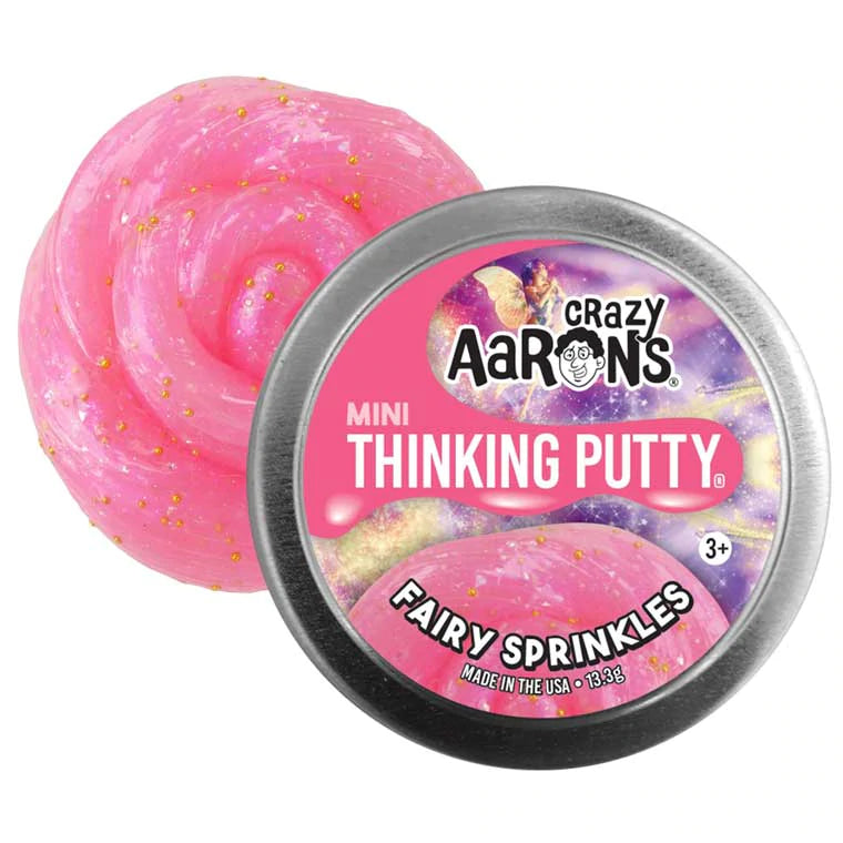 Crazy Aaron Thinking Putty - Mini Tin - Fairy Sprinkles