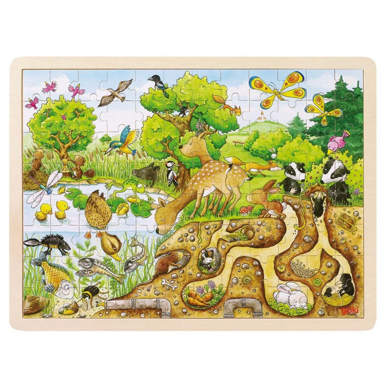 Goki wooden best sale puzzles