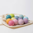 Grimm's - Pastel Wood Balls - 12 pc FINAL SALE