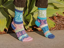 Solmate  Adult Crew Socks - Hummingbird