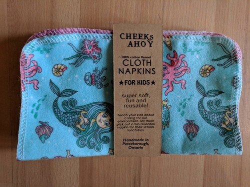 Cheeks Ahoy -  Kids Cloth Napkins (Set of 10)