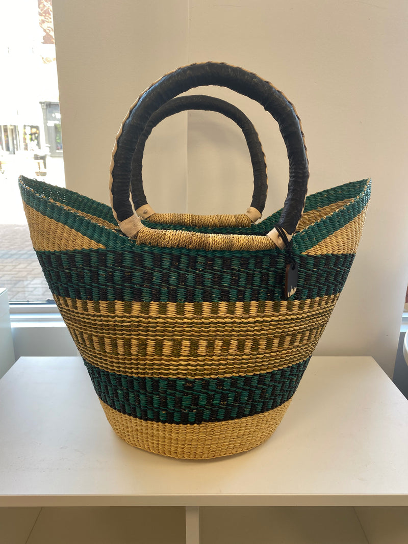 Big Blue Moma - Large U Shopper