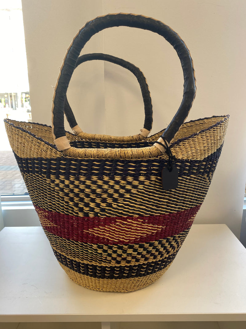 Big Blue Moma - Large U Shopper