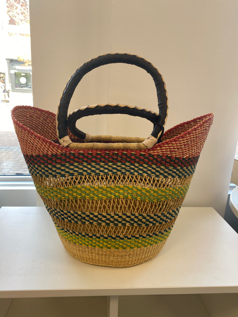 Big Blue Moma - Large U Shopper
