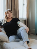 Blondie Apparel - Janis Tee Black