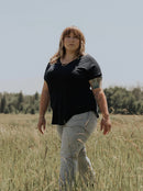 Blondie Apparel - Janis Tee Black