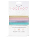 Kooshoo - Plastic Free Organic Cotton Hair Ties - Pastel Blooms