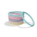 Kooshoo - Plastic Free Organic Cotton Hair Ties - Pastel Blooms