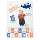 Lulujo - Baby's First Year; Blanket and Cards Set