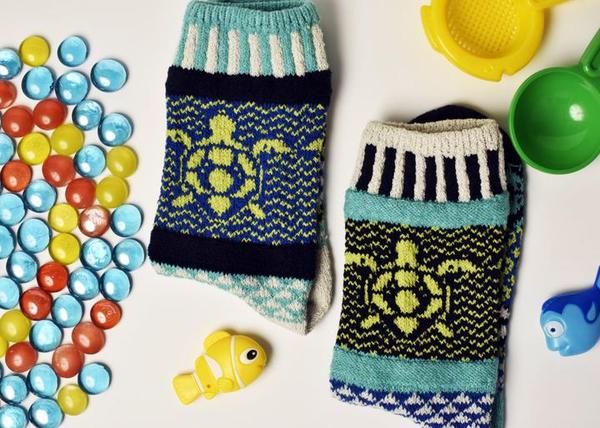 Solmate Adult Crew Socks - Ocean