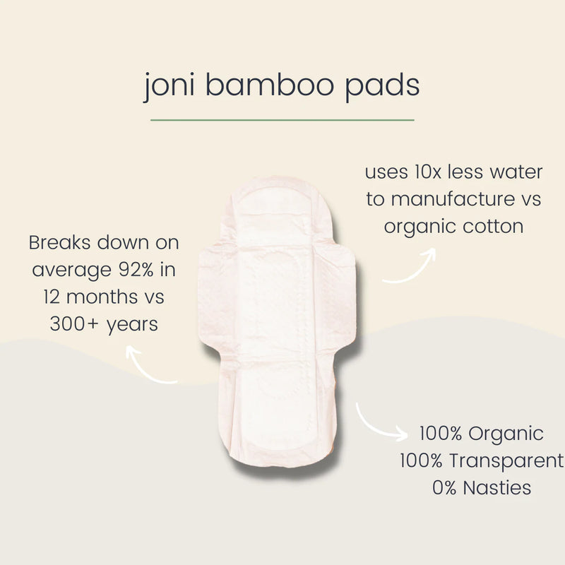Joni - Organic Overnight Pads FINAL SALE