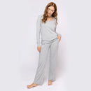 Petit Lem - Women's PJ Set Heather Grey FINAL SALE