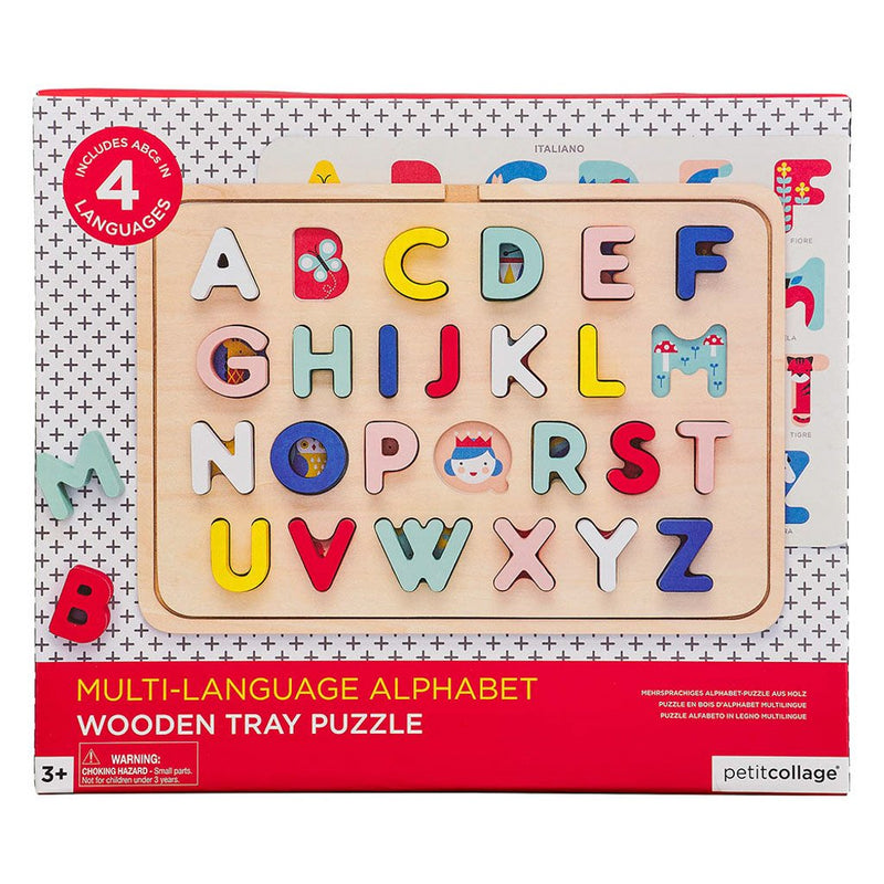 Petit Collage - ABC Tray Puzzle