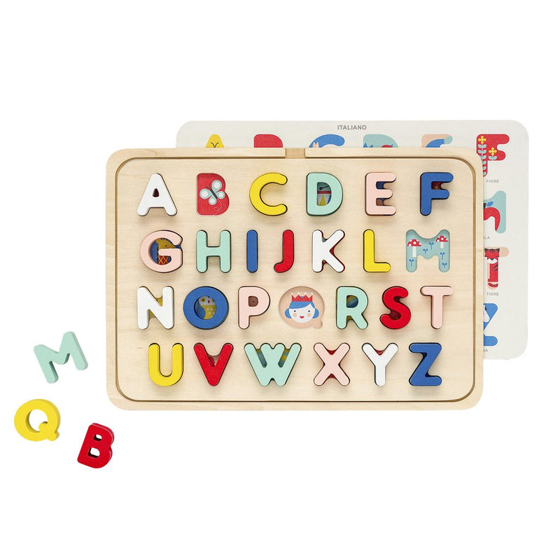 Petit Collage - ABC Tray Puzzle