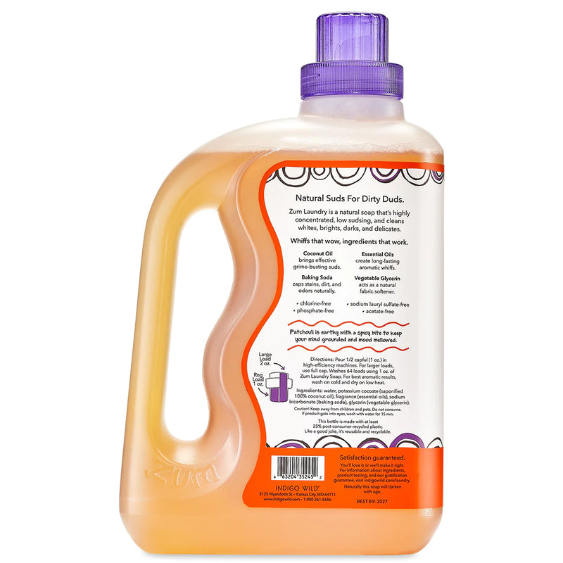 ZUM Clean® Laundry Soap Patchouli