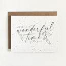 The Good Card - Plantable Seed Paper Greeting Card - Holiday Collection FINAL SALE