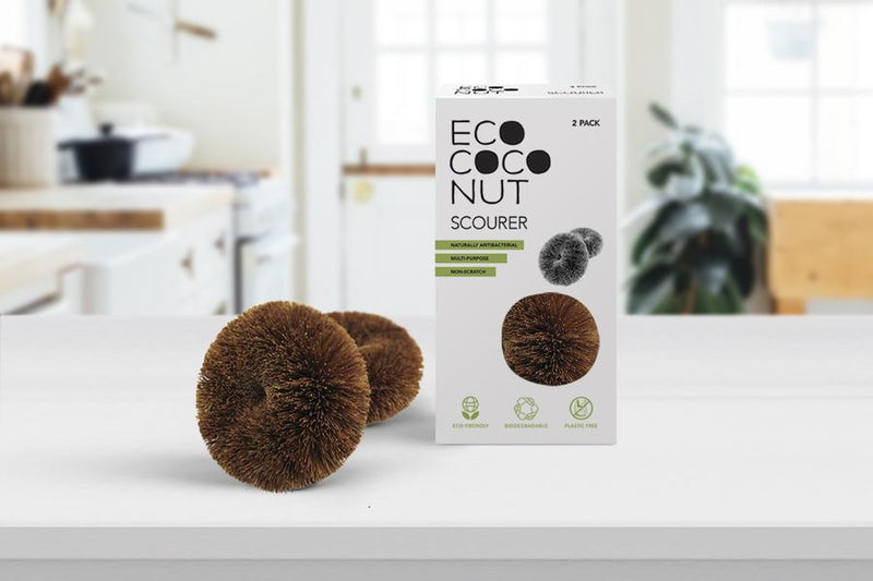 EcoCoconut Twin Pack Scourers FINAL SALE