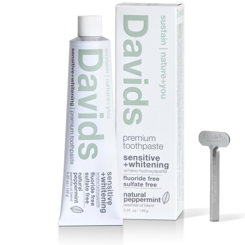 David's - All Natural Sensitive Whitening Toothpaste