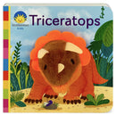 Smithsonian Kids Triceratops Finger Puppet Book