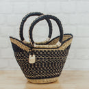 Big Blue Moma - Natural Palette Small U Shopper