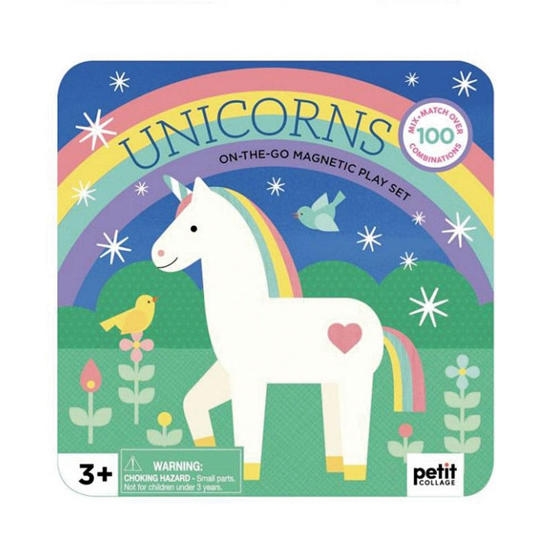 Petit Collage - Unicorn Magnetic Playset