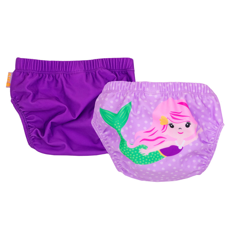 Zoocchini - Swim Diaper - 2 pc set - Mermaid