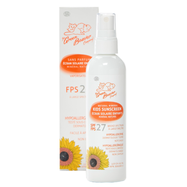 Green Beaver - SPF 27 Spray Kids Sunscreen FINAL SALE