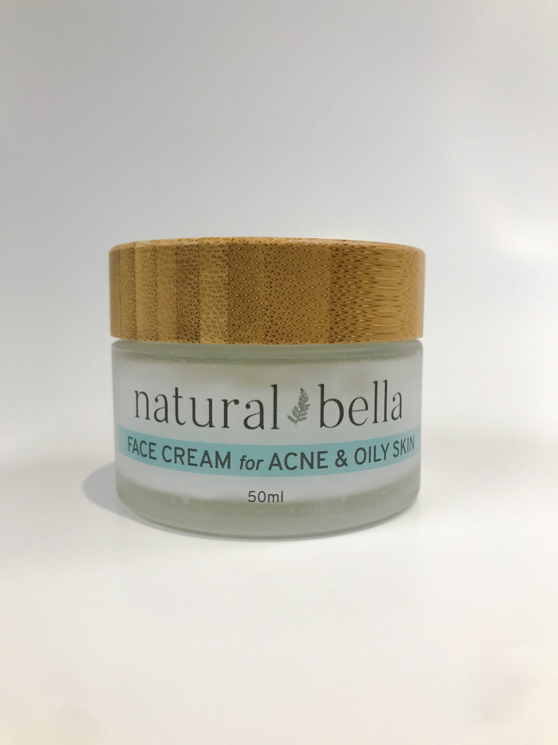 NaturalBella - Face Cream for Acne & Oily Skin