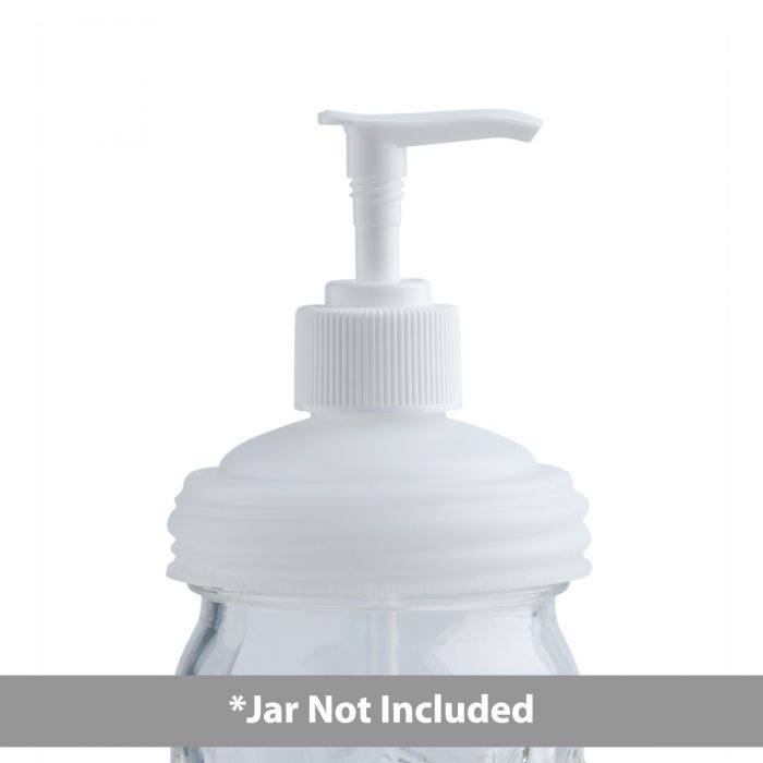 reCAP - Mason Jar Soap Dispenser Lid & Pump Cap