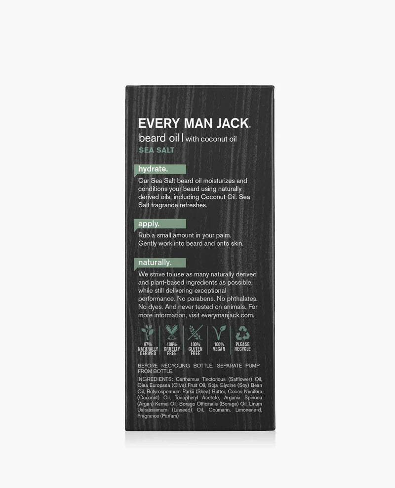Every Man Jack - Sea Salt Beard Oil