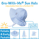 Jan & Jul - Cotton Floppy Hat - Blue Whale