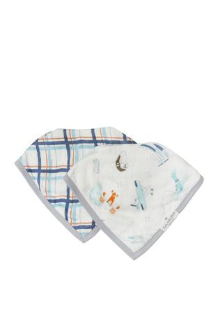 LouLou Lollipop - Muslin Bandana Bib Set - FINAL SALE