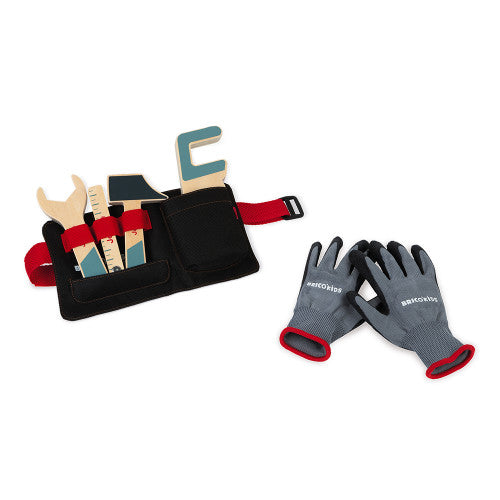 Janod - Brico Kids Tool Belt & Gloves