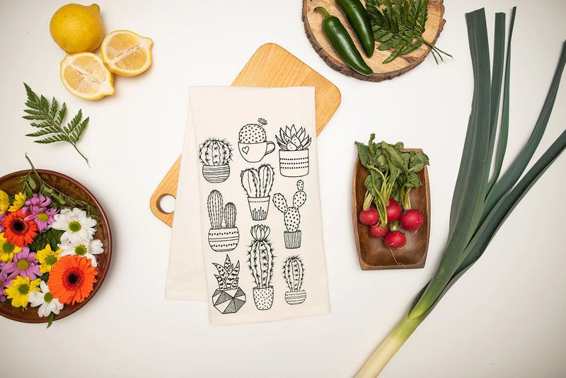 Your Green Kitchen - Tea Towel Cactus