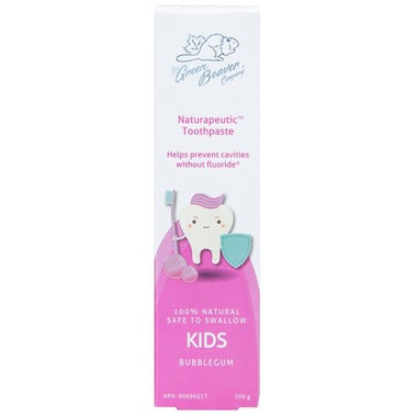 Green Beaver Kids Toothpaste Bubblegum