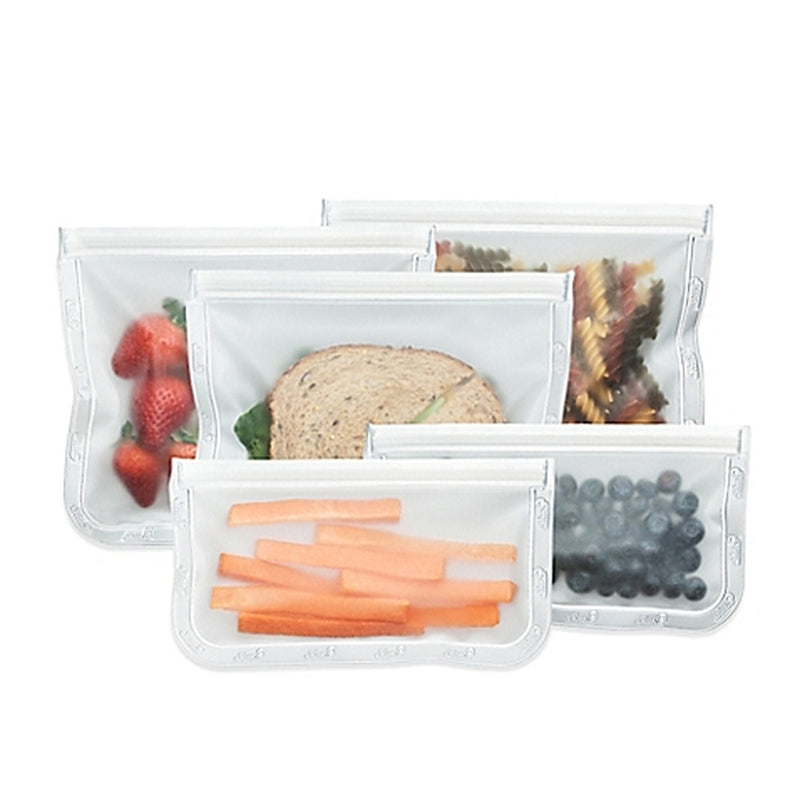 (re)zip - Lay Flat Lunch & Snack Bag 5 Piece Kit