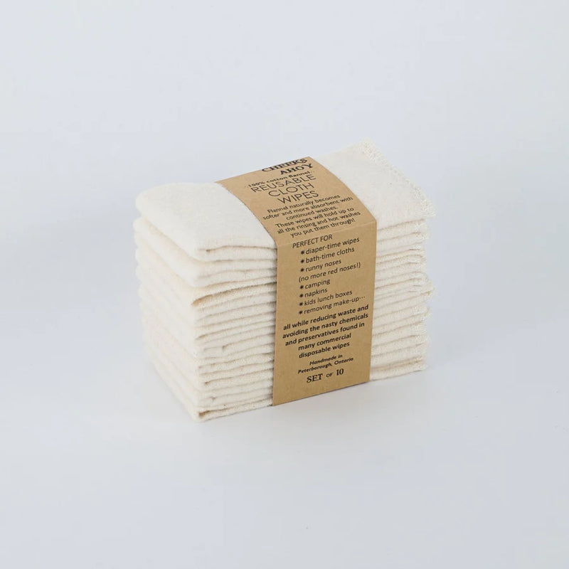 Cheeks Ahoy Cloth Wipes Reusable