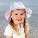 Jan & Jul - Cotton Floppy Hat - Cotton Candy Tie-Dye