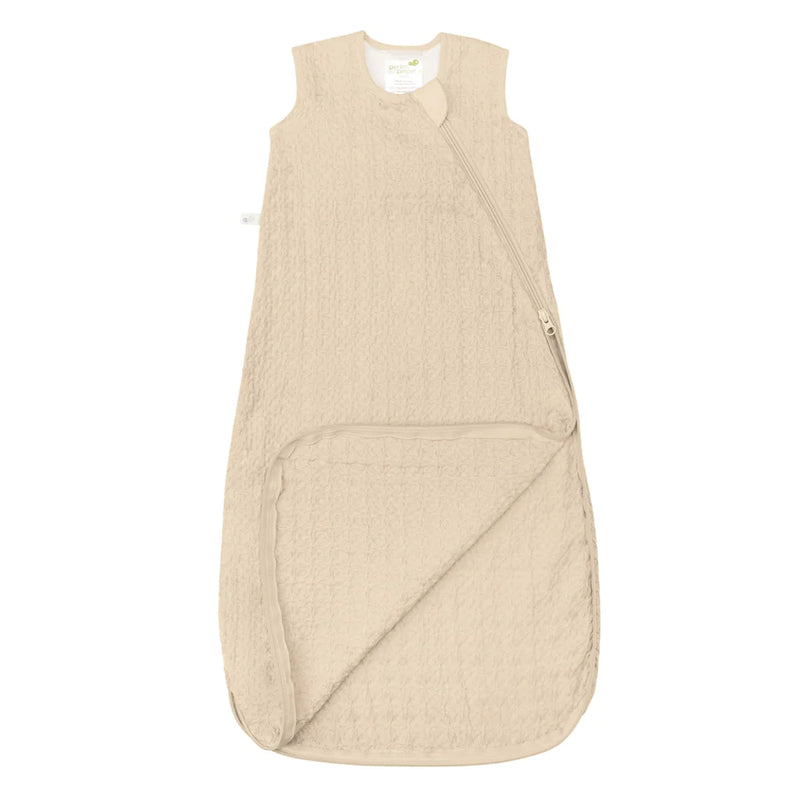 Perlimpinpin - Organic Cotton Waffle Sleep bag - Curry - FINAL SALE