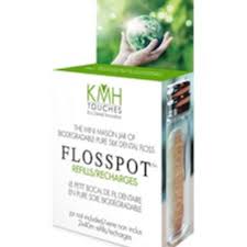 KMH Touches Flosspot Pure Silk Dental Floss REFILL 2 PACK