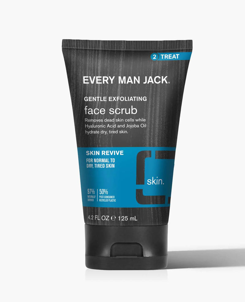 Every Man Jack - Face Scrub - Skin Revive Fragrance Free