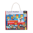 Petit Collage Floor Puzzle Fire Fighters